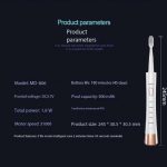 مسواک برقی مدل mdhl806 - تصویر 13