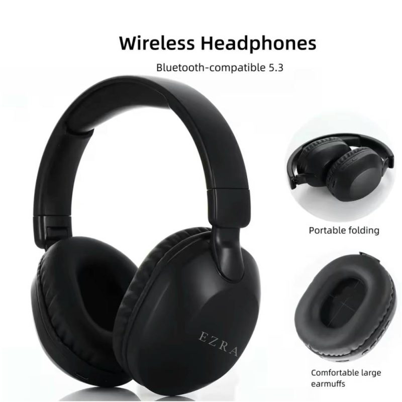 هدفون-حرفه-ای-بی-سیم-EZRA-مدل-BW84